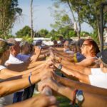 Gran movida de Adultos Mayores en el Parque Belgrano Gran movida de Adultos Mayores en el Parque Belgrano