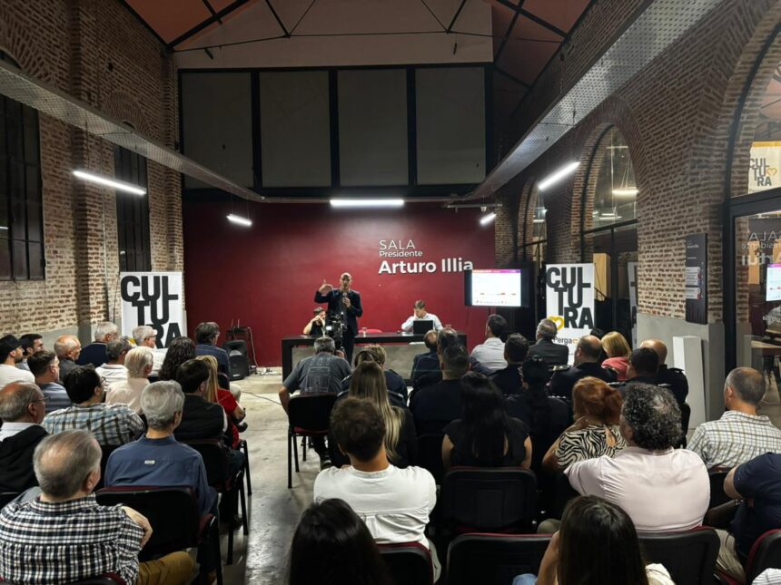 Charla sobre narcotráfico y seguridad en Pergamino