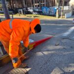 El municipio avanza con el plan anual de señalización vial en la ciudad