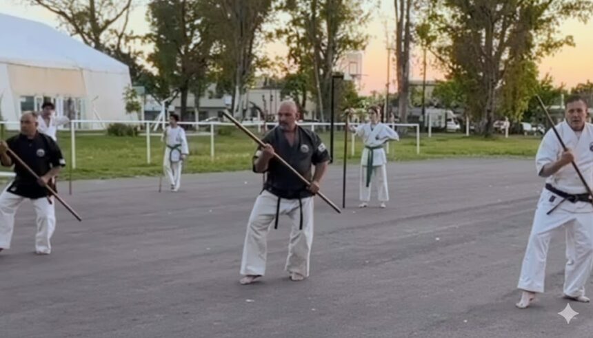 Exitoso Taller de Kobudo en el Parque Municipal