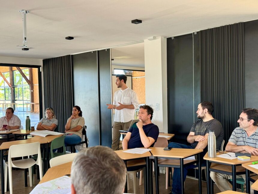 Pergamino recibió a investigador internacional para medir riesgo de calor extremo en la ciudad