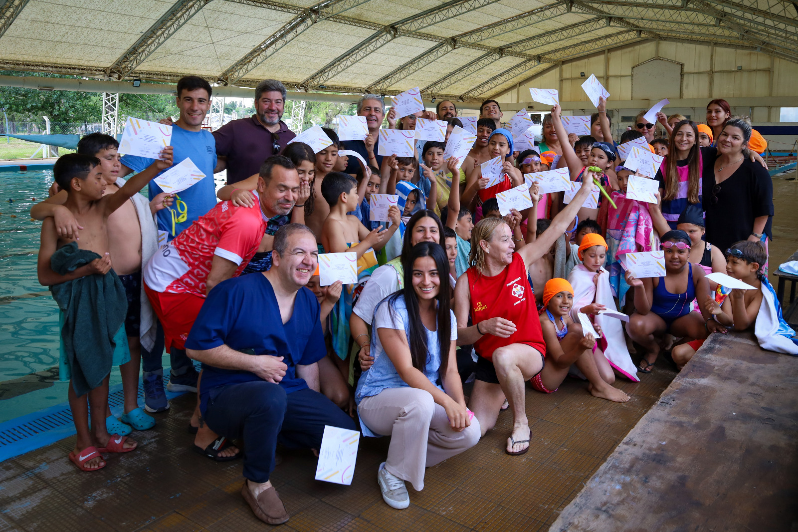 El Programa “Vuelta al agua” cerró el año con una actividad recreativa