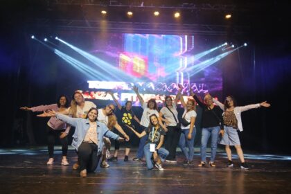 Gym on stage: Pergamino en lo más alto del podio