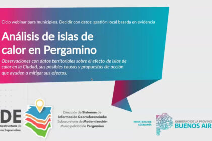 El Municipio participó en el ciclo de webinarios “Decidir con datos: gestión local basada en evidencia”