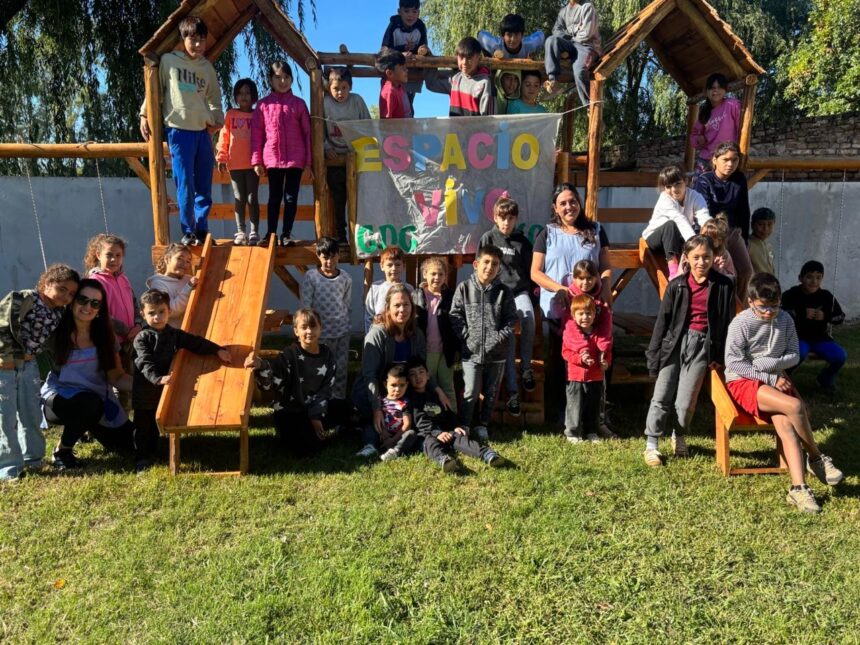 El CDC de Manuel Ocampo concretó su proyecto “Espacio Vivo” tras ganar en Decisión Niñez