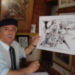 El artista plástico Miguel Ángel Gasparini presentará su obra gauchesca