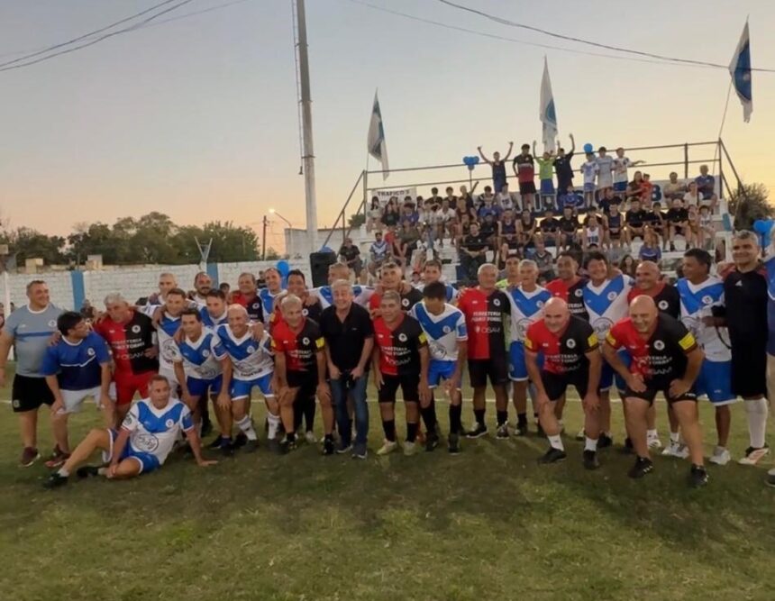 El Intendente participó de la inauguración de la nueva tribuna del Club Tráfico’s