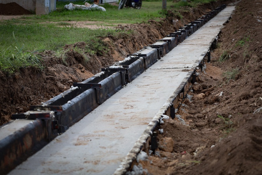 Avanza la obra de cordón cuneta en el Barrio Solares III Scalabrini