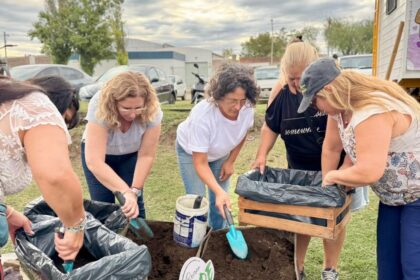 Comenzó el Mes del Compostaje en Pergamino con gran participación en barrio Jorge Newbery