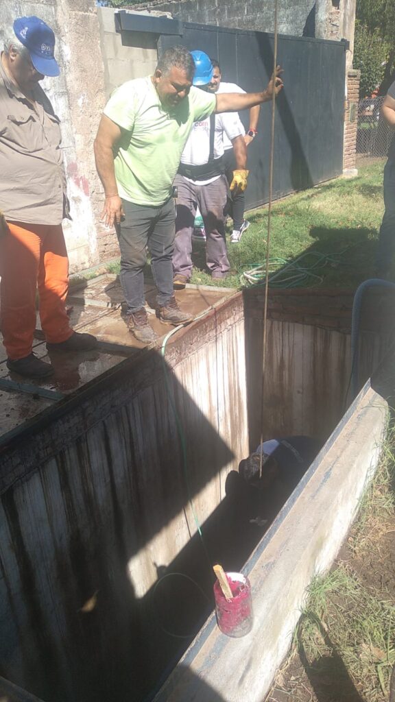 Faltante de agua en la zona sur por reparación en un pozo