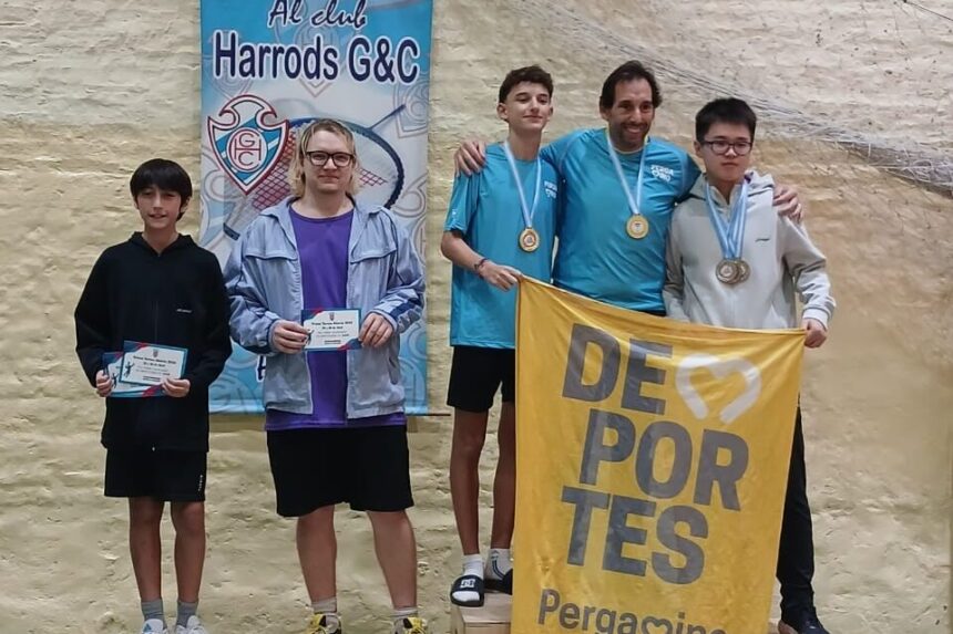 Bádminton: Pergamino entre los mejores del país