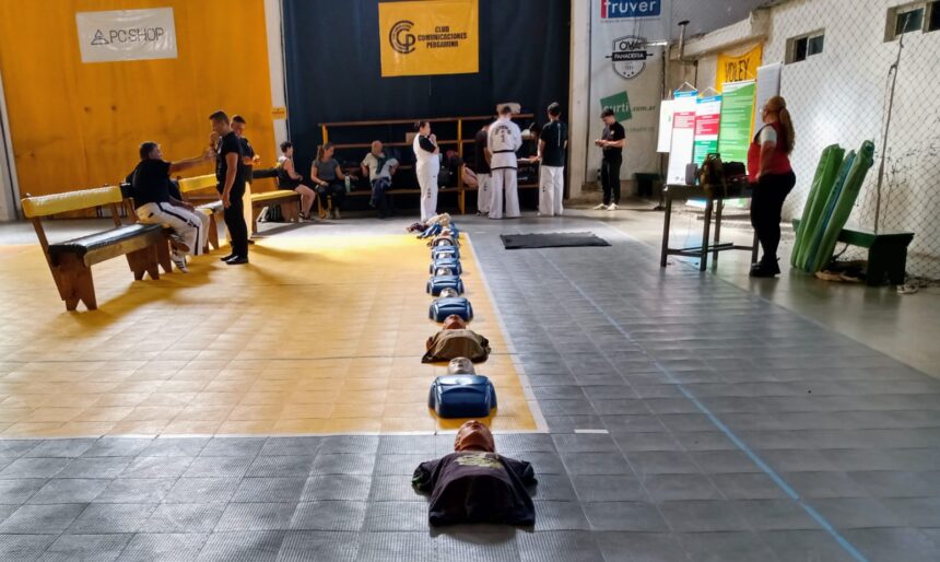 Capacitación en RCP para fortalecer la prevención en espacios deportivos