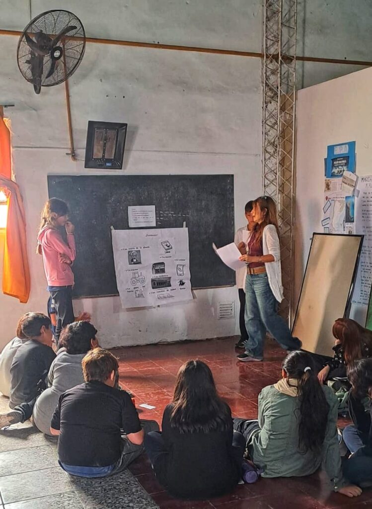 Taller “Atahualpa Yupanqui: Patrimonio, Identidad y Memoria” en la EP N°19 de Peña