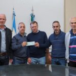 El Municipio realizó una nueva entrega de fondos a Bomberos Voluntarios