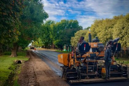 Avanza la urbanización en La Violeta con nuevas calles pavimentadas Avanza la urbanización en La Violeta con nuevas calles pavimentadas