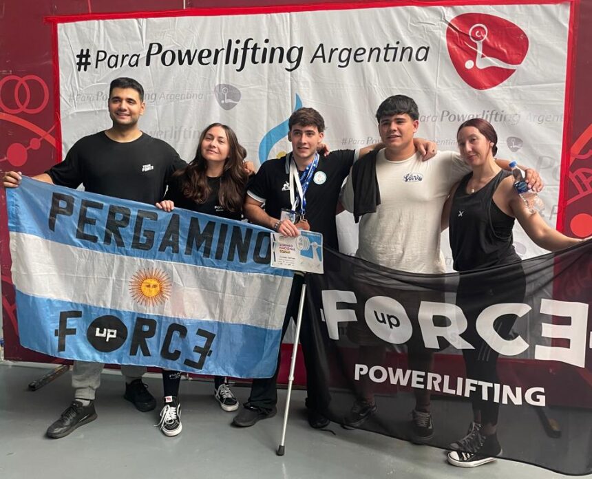 Parapowerlifting: Lisandro Santoro batió el récord nacional