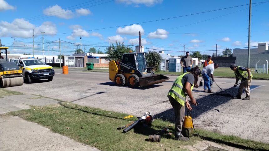 Se instalaron reductores de velocidad frente al Club Argentino Se instalaron reductores de velocidad frente al Club Argentino