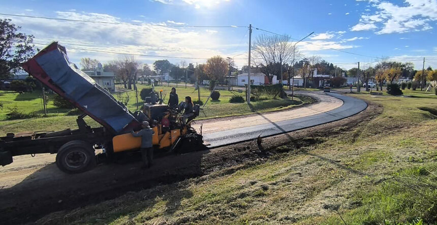 Obras de pavimentación en Fontezuela Obras de pavimentación en Fontezuela