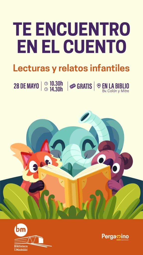Te encuentro en el cuento: un espacio para los más chicos