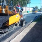 Peña: continúan las obras de pavimentación en sectores clave del pueblo Peña: continúan las obras de pavimentación en sectores clave del pueblo