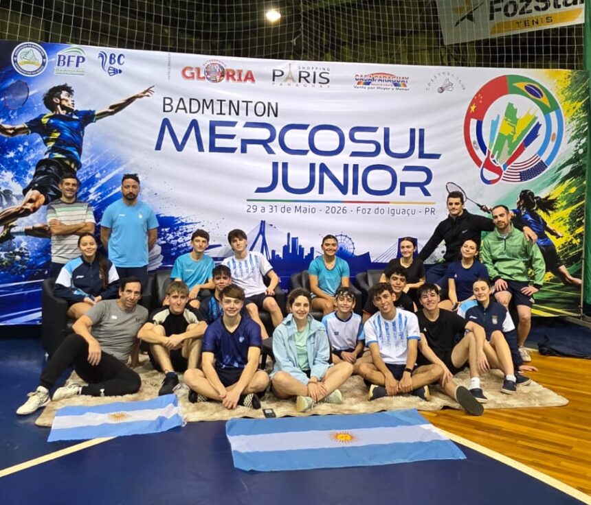 Representantes de Pergamino compitieron en el Mercosur Junior de Bádminton