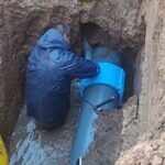 Obras Sanitarias reparó una cañería principal en el Barrio Santa Julia Obras Sanitarias reparó una cañería principal en el Barrio Santa Julia