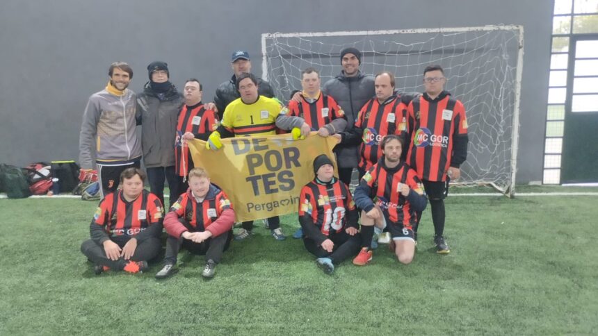 Pergamino presente en una importante jornada de fútbol adaptado en Bolívar Pergamino presente en una importante jornada de fútbol adaptado en Bolívar