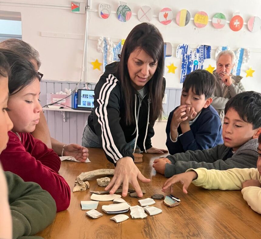 Continúan los talleres de arqueología en diferentes espacios e instituciones educativas Continúan los talleres de arqueología en diferentes espacios e instituciones educativas