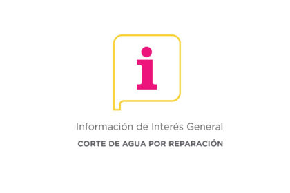 Corte de agua por reparación de un caño de impulsión