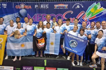 Bádminton: Mauro Churin sumó dos medallas de bronce en el Mercosul Internacional