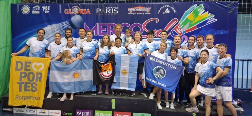 Bádminton: Mauro Churin sumó dos medallas de bronce en el Mercosul Internacional