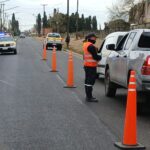 Se intensifican los controles de tránsito pesado en calle Mansilla Se intensifican los controles de tránsito pesado en calle Mansilla