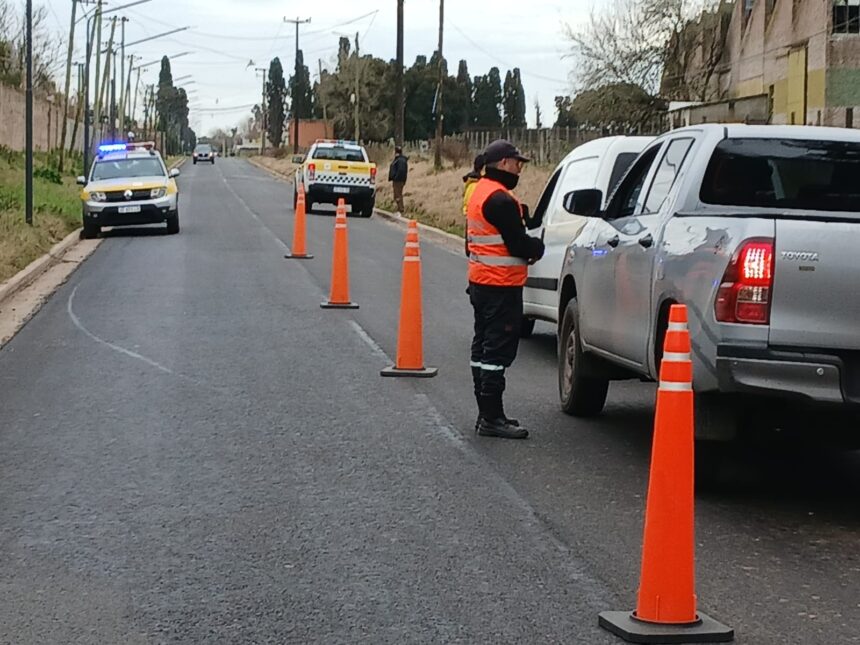 Se intensifican los controles de tránsito pesado en calle Mansilla