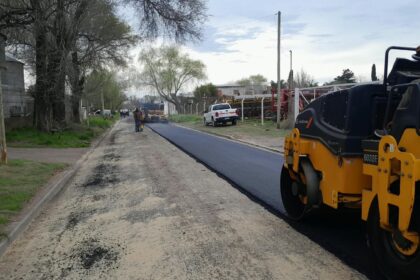 Más obras de infraestructura para los barrios de Pergamino